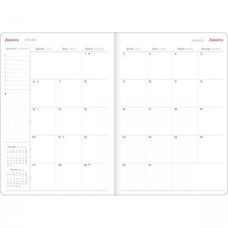 PLANNER AGENDA MANAGER M7 TILIBRA Ellos Papelaria