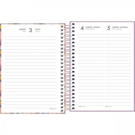 AGENDA ESP PEPPER FEM M4 TILIBRA Ellos Papelaria