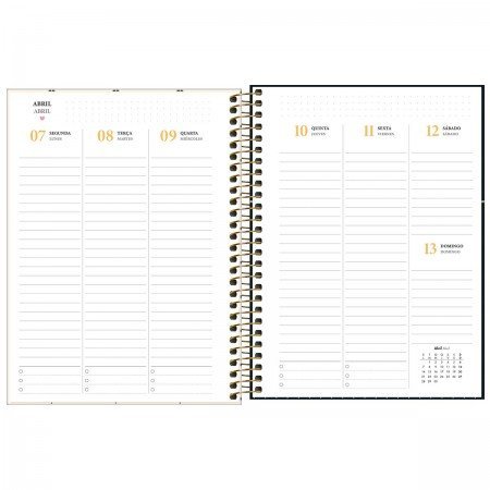 AGENDA ESP PLANNER WEST VILLAGE M7 TILIBRA Ellos Papelaria