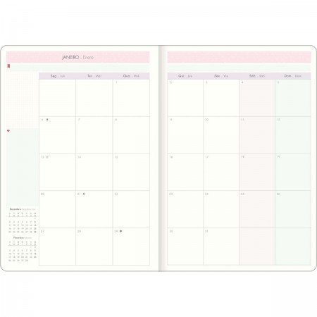 AGENDA BROCH PLANNER SOHO M7 20FL TILIBRA Ellos Papelaria