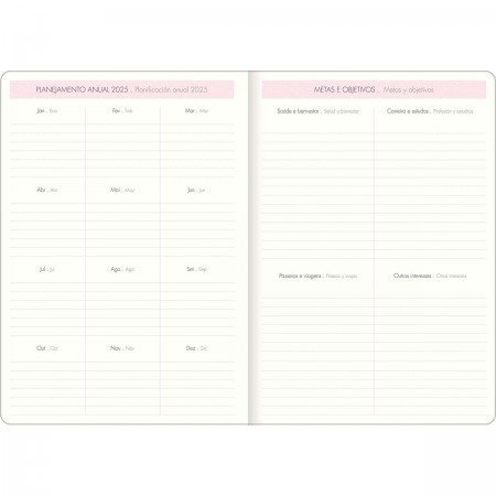 AGENDA BROCH PLANNER SOHO M7 20FL TILIBRA Ellos Papelaria