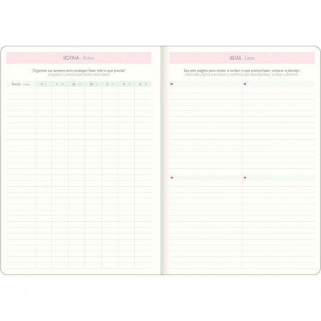 AGENDA BROCH PLANNER SOHO M7 20FL TILIBRA Ellos Papelaria