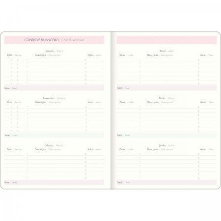 AGENDA BROCH PLANNER SOHO M7 20FL TILIBRA Ellos Papelaria