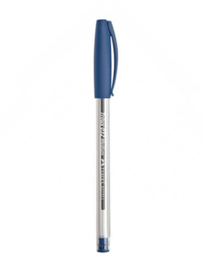 CANETA ESF. TRILUX 032 MEDIA AZUL FABER CASTELL Ellos Papelaria