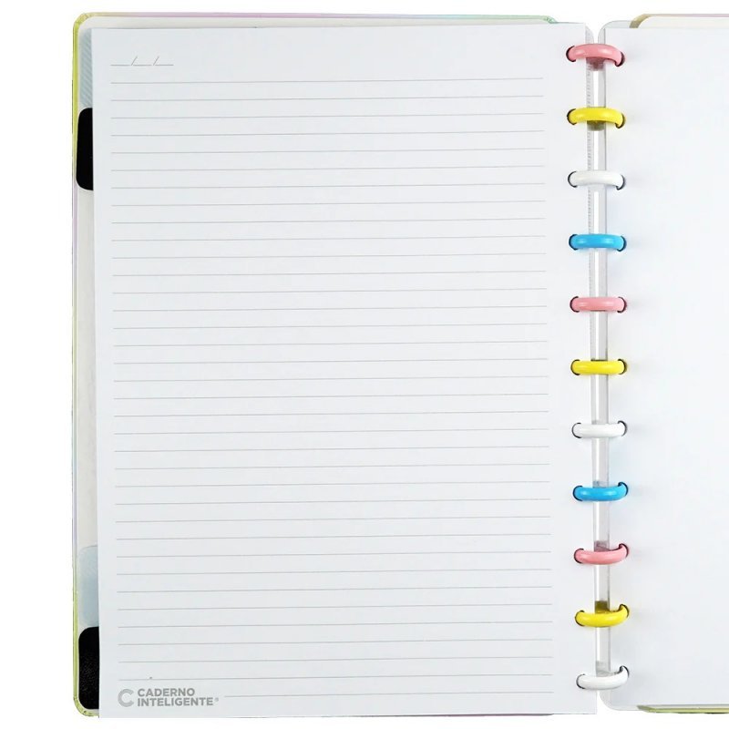 CADERNO INTELIGENTE CANDY SPLASH GRANDE  Ellos Papelaria