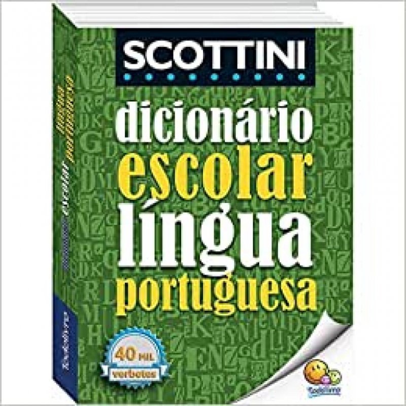 DICIONARIO PORTUGUES MINI SCOTTINI Ellos Papelaria