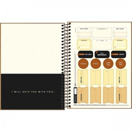 AGENDA ESP PLANNER KRAFTWOR M7 TILIBRA Ellos Papelaria