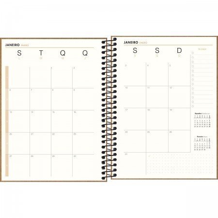 AGENDA ESP PLANNER KRAFTWOR M7 TILIBRA Ellos Papelaria