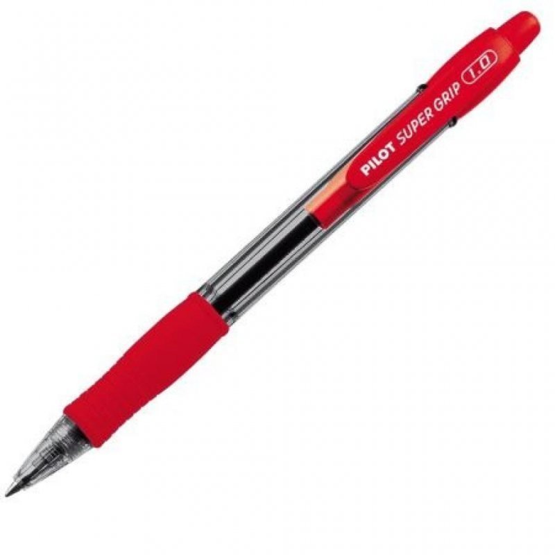 CANETA ESF 1.0 VERMELHA BPS S-GRIP 10R PILOT Ellos Papelaria