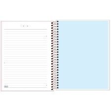 CADERNO COLEGIAL HAPPY COLOR 1M 80FL TILIBRA Ellos Papelaria