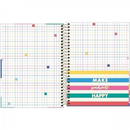 CADERNO COLEGIAL BE NICE 1M 80F TILIBRA Ellos Papelaria