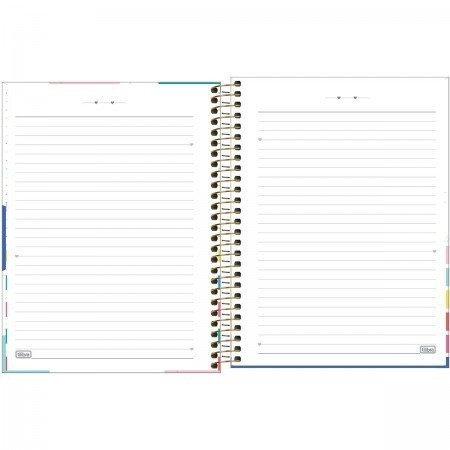 CADERNO COLEGIAL BE NICE 1M 80F TILIBRA Ellos Papelaria