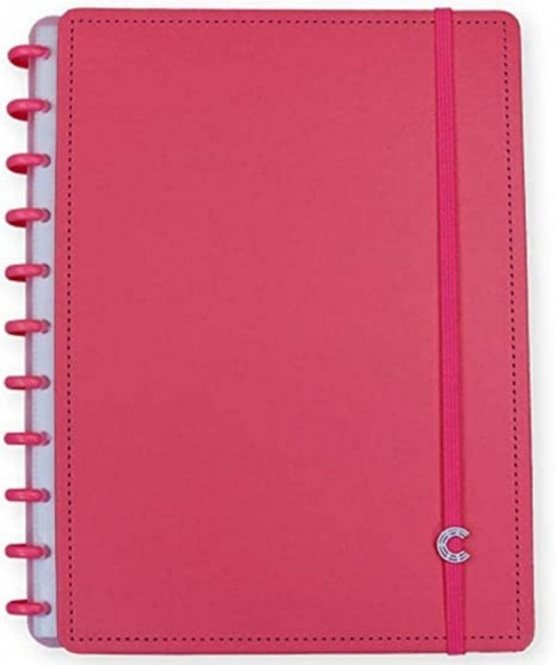 CADERNO INTELIGENTE ALL PINK GRANDE  Ellos Papelaria