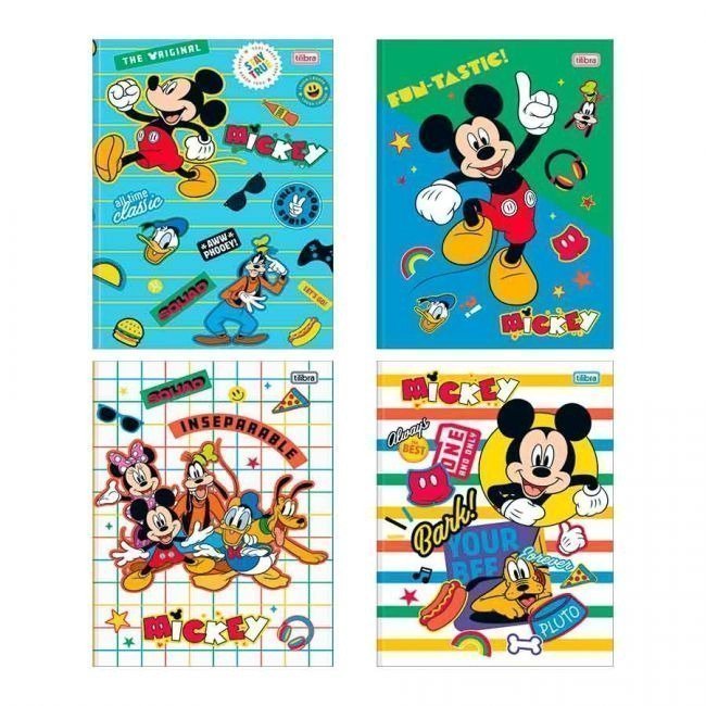 CAD BR CD 1/4 MICKEY 80F TILIBRA Ellos Papelaria