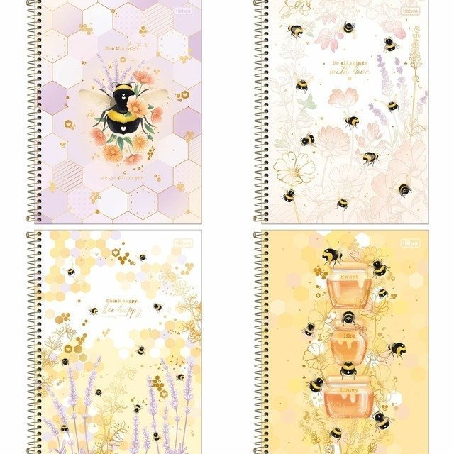 CAD CD UNIV HONEY BEE 1M 80FL TILIBRA Ellos Papelaria