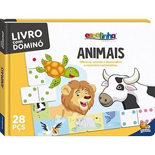 QUEBRA CABECA DOMINO-MEMO: ANIMAIS (DOM) Ellos Papelaria