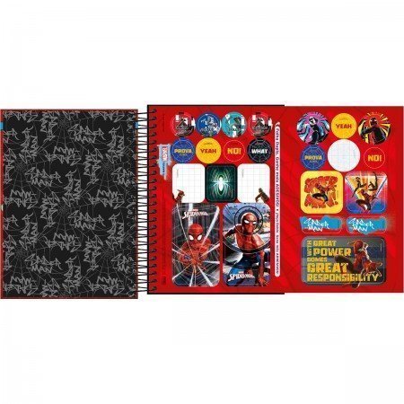 AGENDA ESP SPIDER MAN M4 TILIBRA Ellos Papelaria