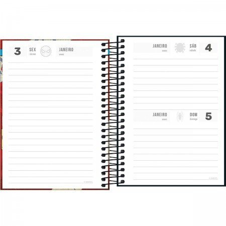 AGENDA ESP SPIDER MAN M4 TILIBRA Ellos Papelaria