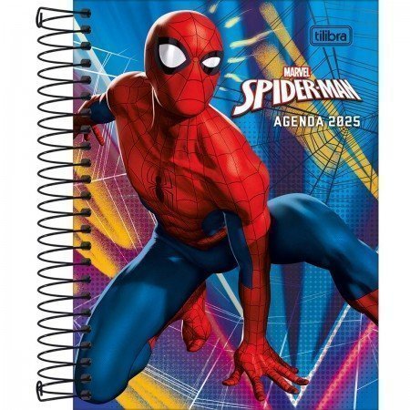 AGENDA ESP SPIDER MAN M4 TILIBRA Ellos Papelaria