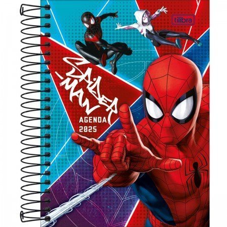 AGENDA ESP SPIDER MAN M4 TILIBRA Ellos Papelaria