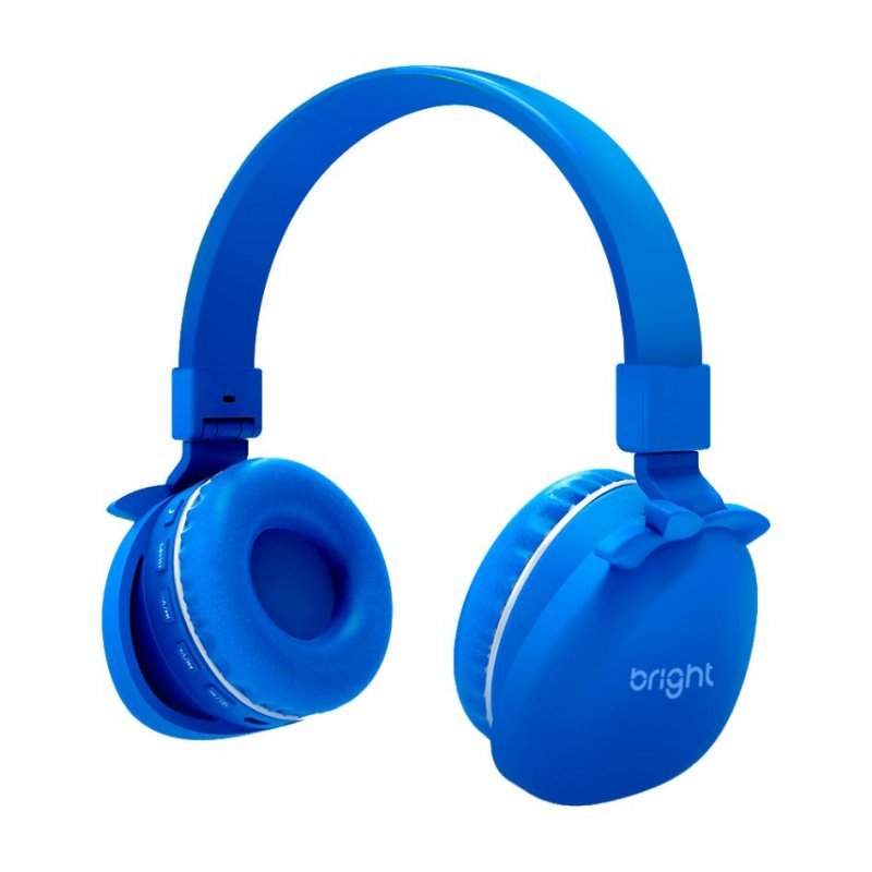 HEADPHONE BLUETOOTH 5.0 KIDS BLUE BRIGHT Ellos Papelaria