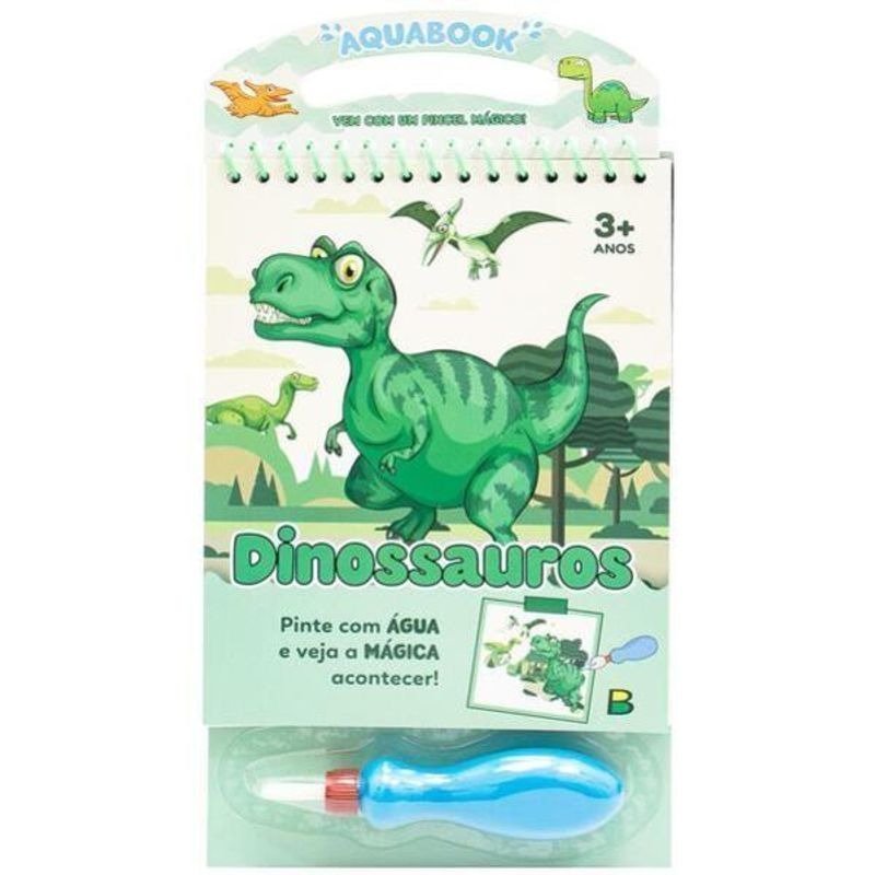 AQUABOOK: DINOSSAUROS Ellos Papelaria