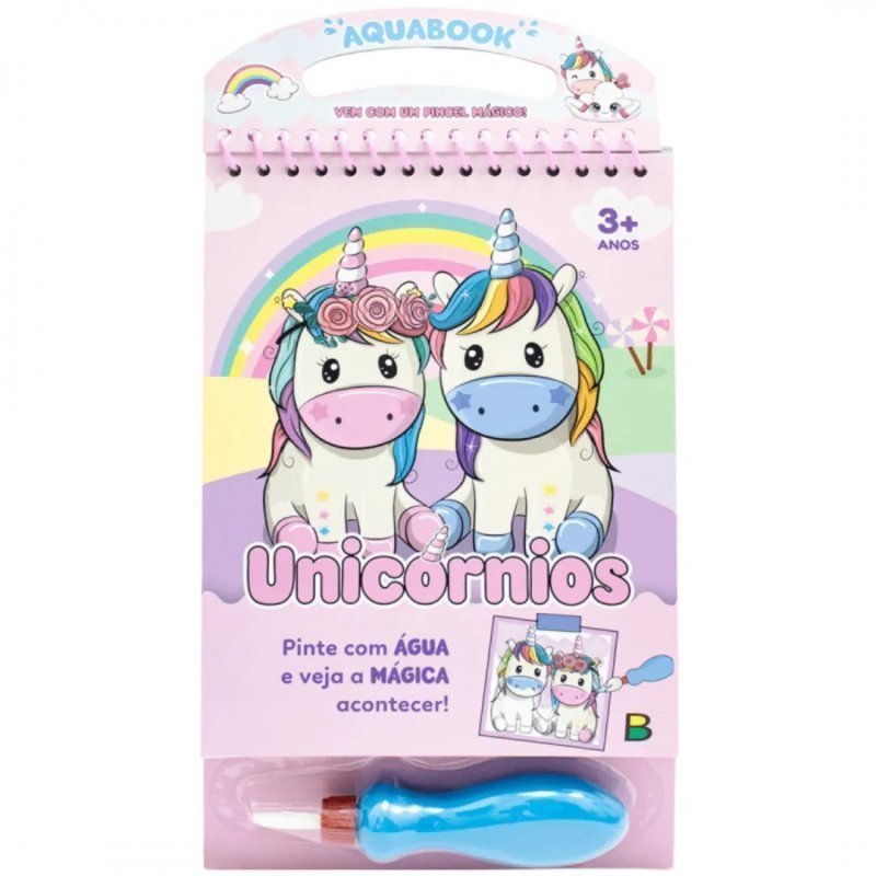 AQUABOOK: UNICORNIO Ellos Papelaria