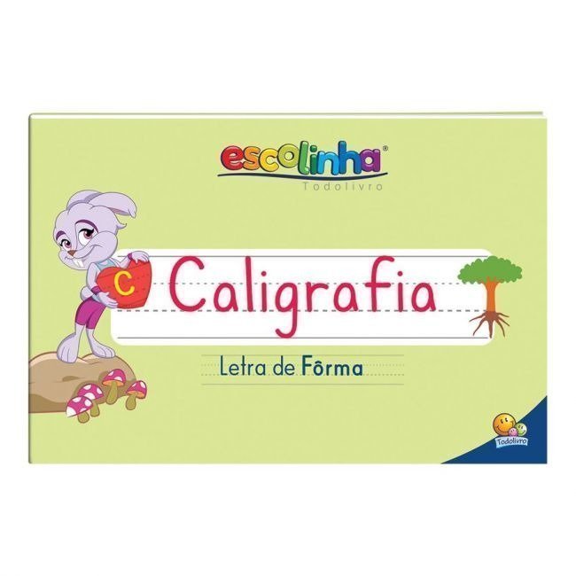 ESCOLINHA SISTEMA DE CALIGRAFIA: LETRA DE FORMA Ellos Papelaria