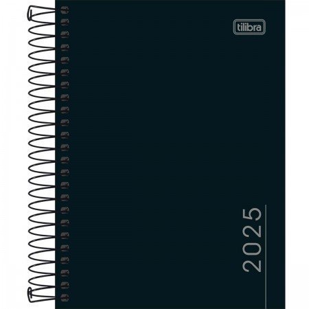 AGENDA ESP PEPPER PRETO M4 TILIBRA Ellos Papelaria