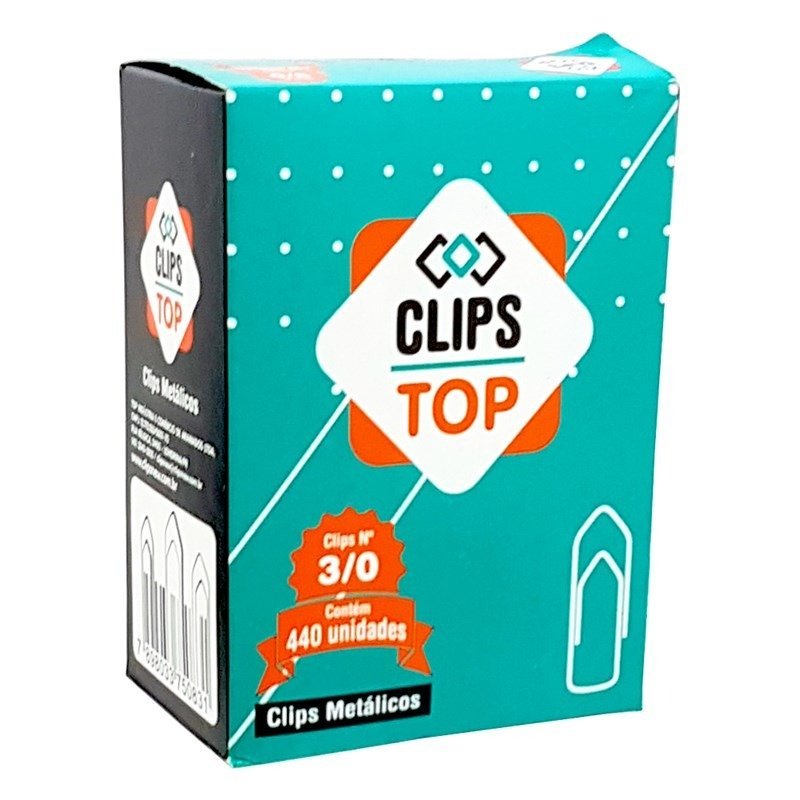 CLIPS GALV. 3/0 440 UN CLIPS NEW Ellos Papelaria