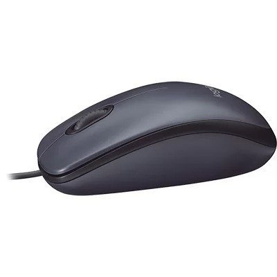 MOUSE M90 OPTICO USB PRETO LOGITECH Ellos Papelaria