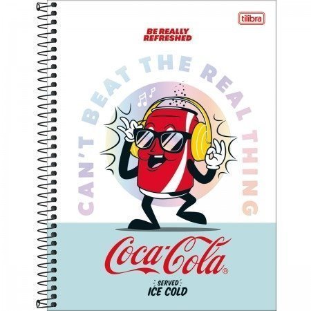 CAD CD UNIV COCA-COLA 1M 80F TILIBRA Ellos Papelaria