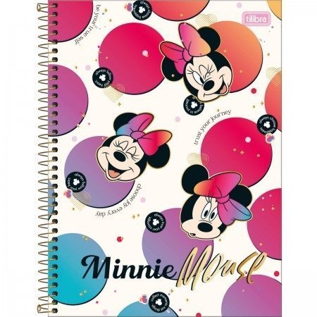 CAD CD UNIV MINNIE 1M 80FL TILIBRA Ellos Papelaria