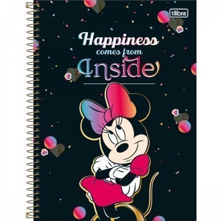 CAD CD UNIV MINNIE 1M 80FL TILIBRA Ellos Papelaria