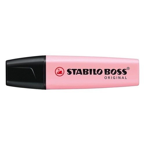 MARCA TEXTO STABILO BOSS PASTEL 70/129 ROSA Ellos Papelaria