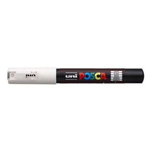 CANETA POSCA BRANCO PC-3M 0.9-1.3 mm CIS Ellos Papelaria