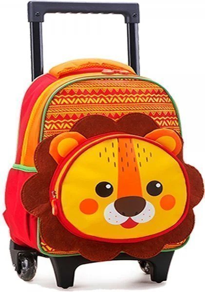 MOCHILA COM RODAS PETS INFANTIL NOVA RIO  Ellos Papelaria