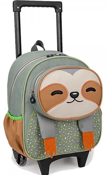 MOCHILA COM RODAS PETS INFANTIL NOVA RIO  Ellos Papelaria