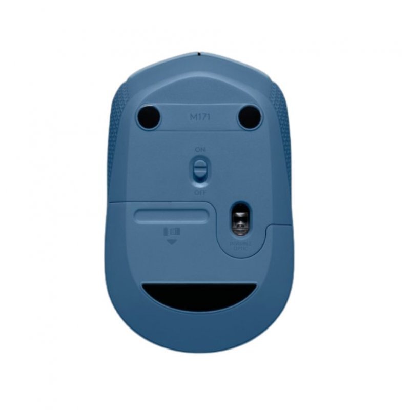 MOUSE S/ FIO M170 AZUL CLARO LOGITECH Ellos Papelaria