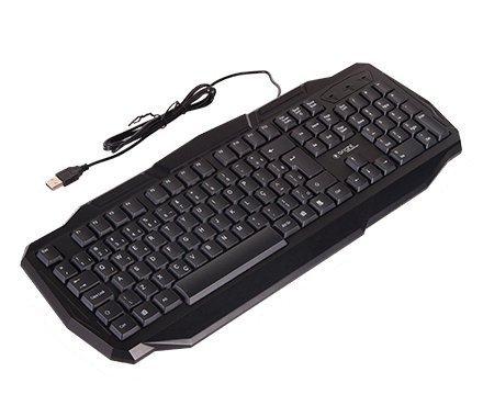 TECLADO USB GAMER LUMINOSO BRIGHT Ellos Papelaria