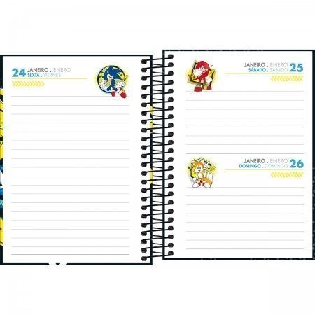 AGENDA ESP SONIC M4 TILIBRA Ellos Papelaria