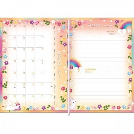 AGENDA COST PETIT BLINK M3 TILIBRA Ellos Papelaria