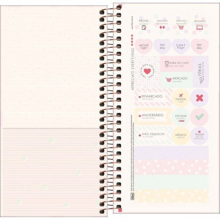 AGENDA ESP PLAN SOHO M7 SLIM TILIBRA Ellos Papelaria