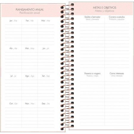 AGENDA ESP PLAN SOHO M7 SLIM TILIBRA Ellos Papelaria