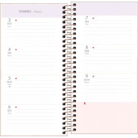 AGENDA ESP PLAN SOHO M7 SLIM TILIBRA Ellos Papelaria