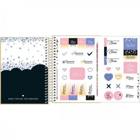 AGENDA ESP SHINE M4 TILIBRA Ellos Papelaria