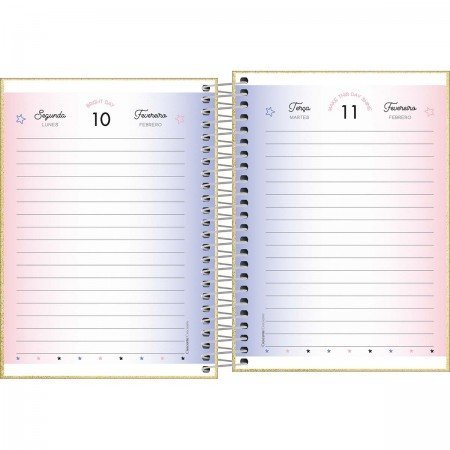 AGENDA ESP SHINE M4 TILIBRA Ellos Papelaria