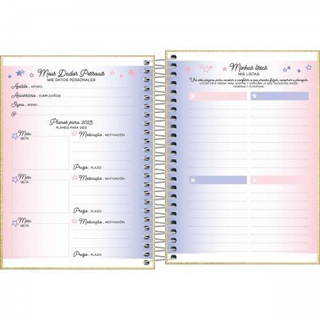 AGENDA ESP SHINE M4 TILIBRA Ellos Papelaria