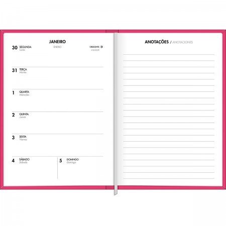 AGENDA COSTURADA PLANNER NAPOLI M3 TILIBRA Ellos Papelaria