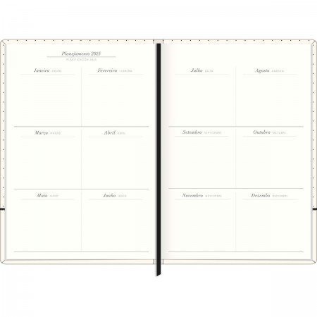 AGENDA COSTURADA PLANNER WEST VI M6 TILIBRA Ellos Papelaria